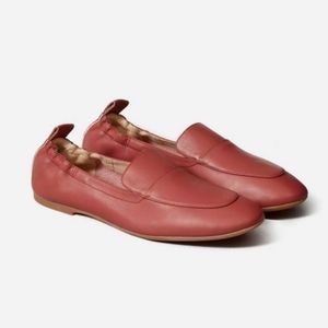 Everlane The Day Loafer Dark Rose Leather Slip On
